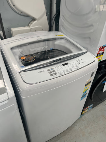 Second hand LG 10kg Top Load Washing Machine with Direct Drive WTG1034WF - Second Hand Appliances Geebung